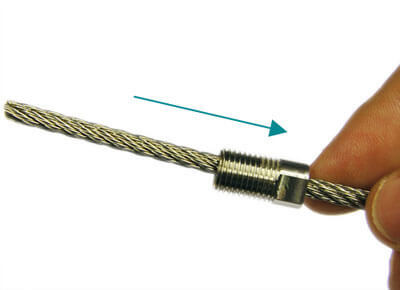 Stainless Steel Threaded Cone Chamber